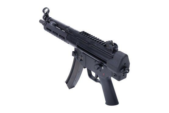 The semi-automatic PTR 9CT features a sling mounting point.